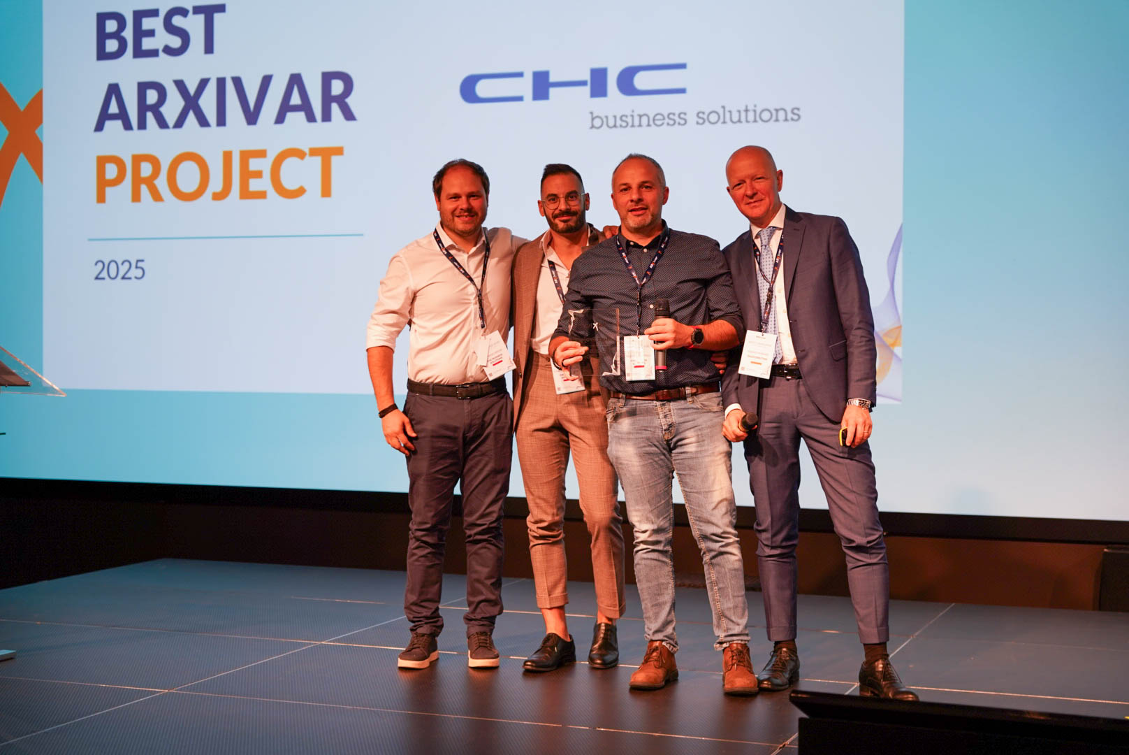 CHC Business Solutions premiata durante il Next Year 2026 di ARXivar