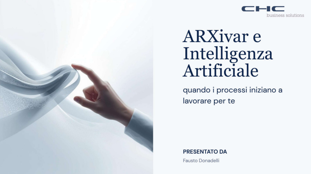 arxivar e intelligenza artificiale
